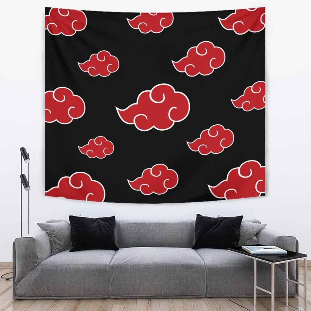 Naruto Akatsuki Cloud Tapestry Anime Ape