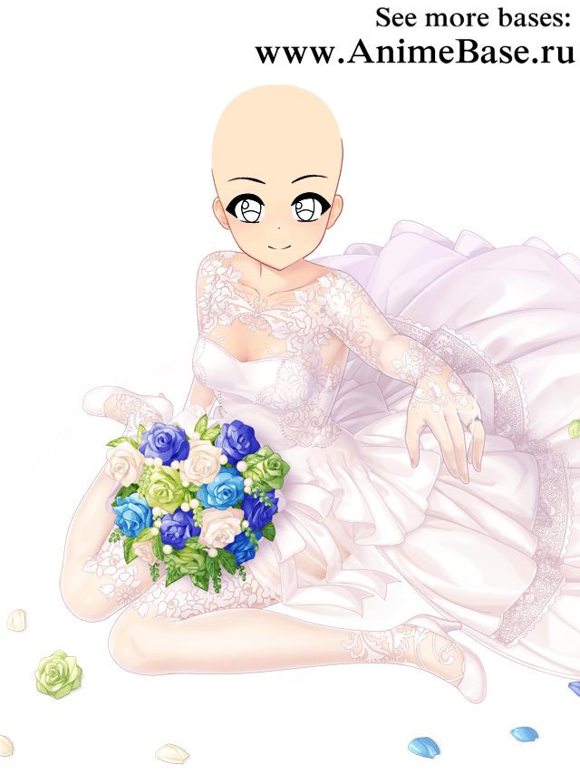anime base bride in wedding dress Anime Bases .INFO