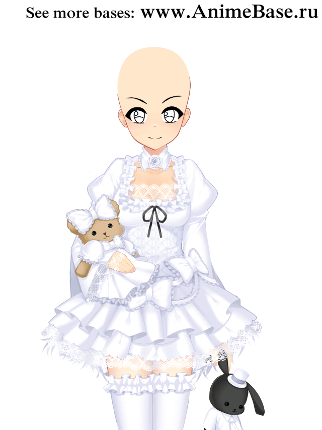 anime base white lolita dress Anime Bases .INFO