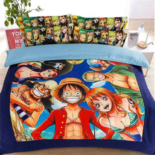 One Piece Bedding One Piece All Characters Printed Over Bedding