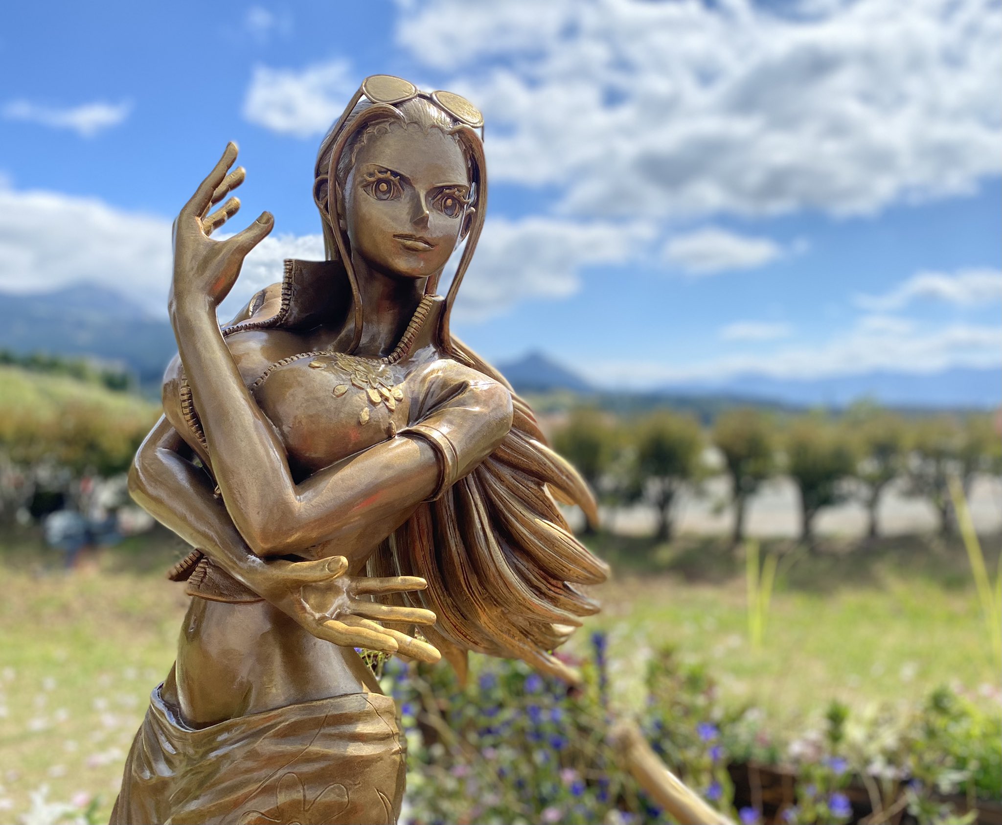 One Piece Statues In Japan