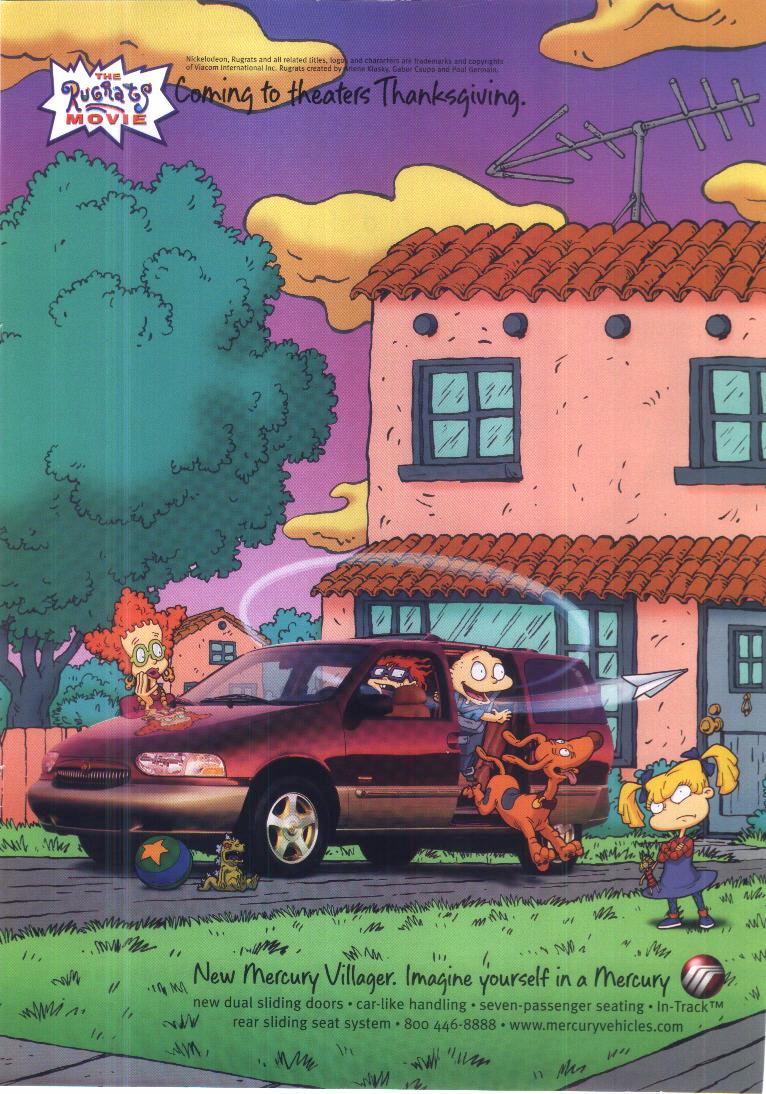 The Rugrats Movie Presents The Mercury Villager