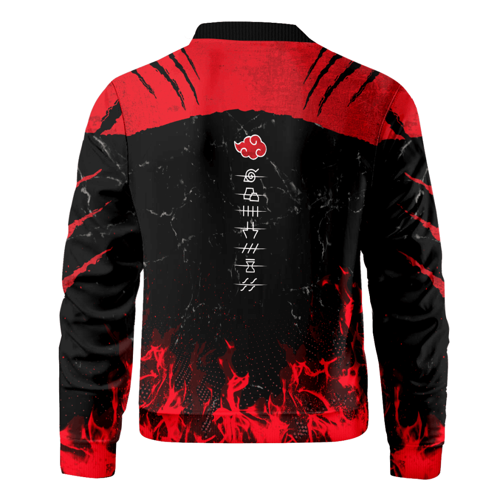 Naruto Jackets Anime Naruto Akatsuki Pride Bomber Jacket Anime Jackets