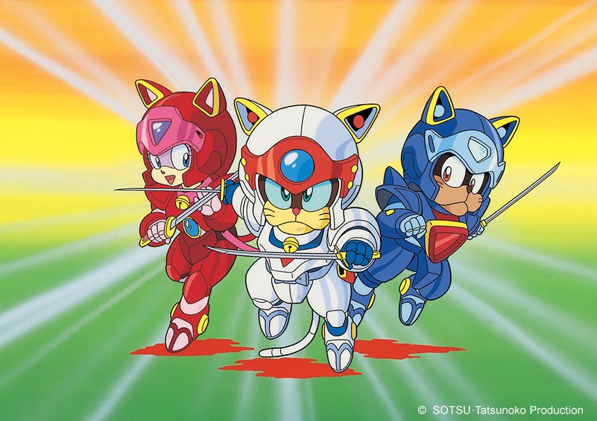 La série Samouraï Pizza Cats arrive sur ADN