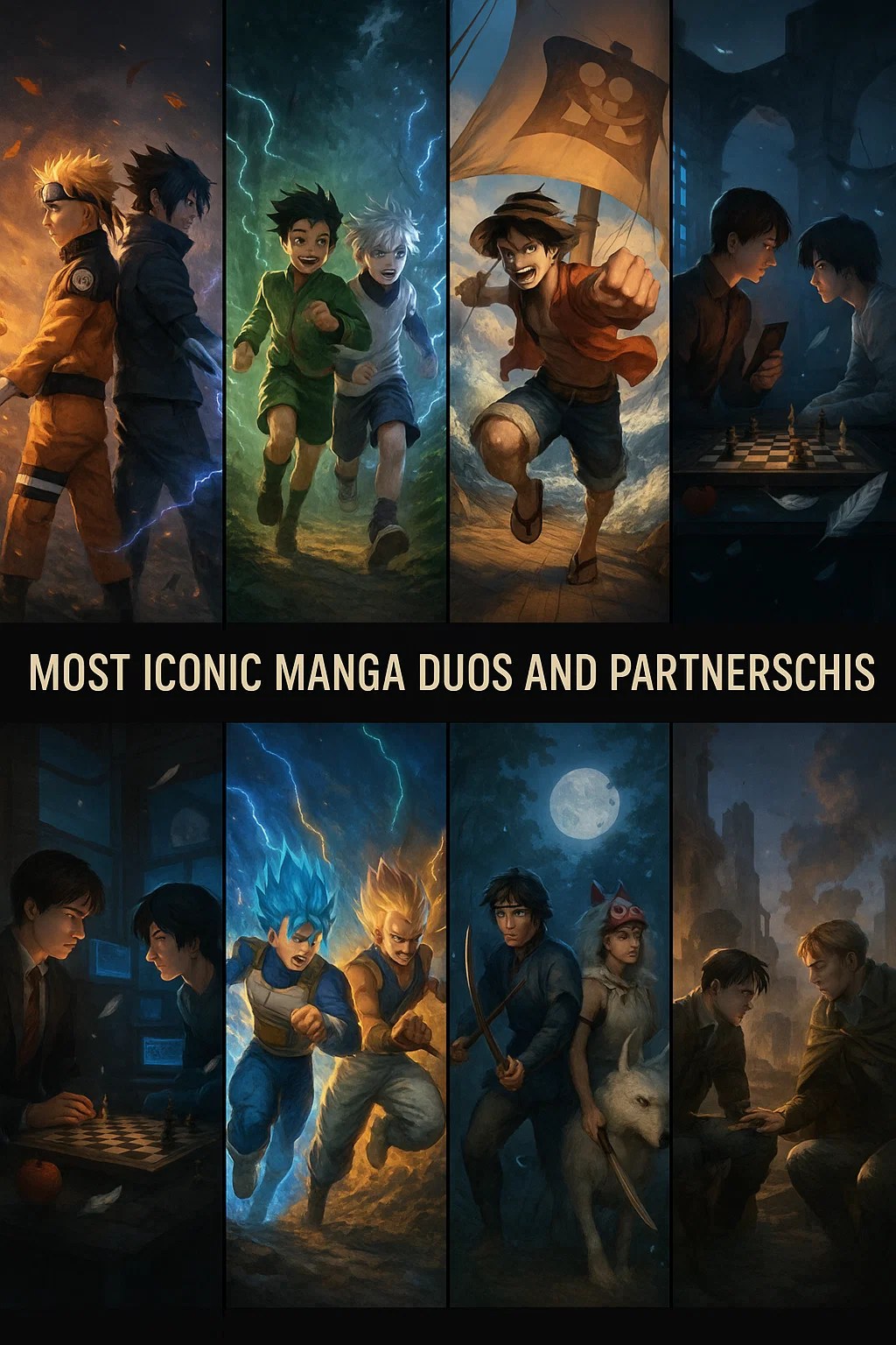 Most Iconic Manga Duos and Partnerships That Define Friendship and Rivalry