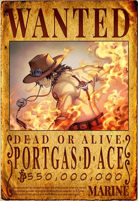 Những sự thật hay ho về lệnh truy nã trong One Piece Anime Store