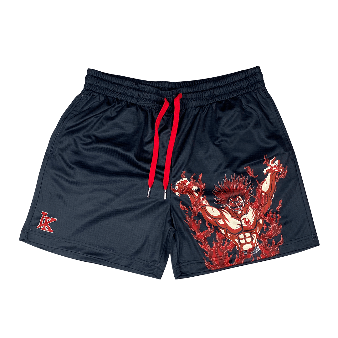 Yujiro Hanma Shorts Anime Swim Trunks Store