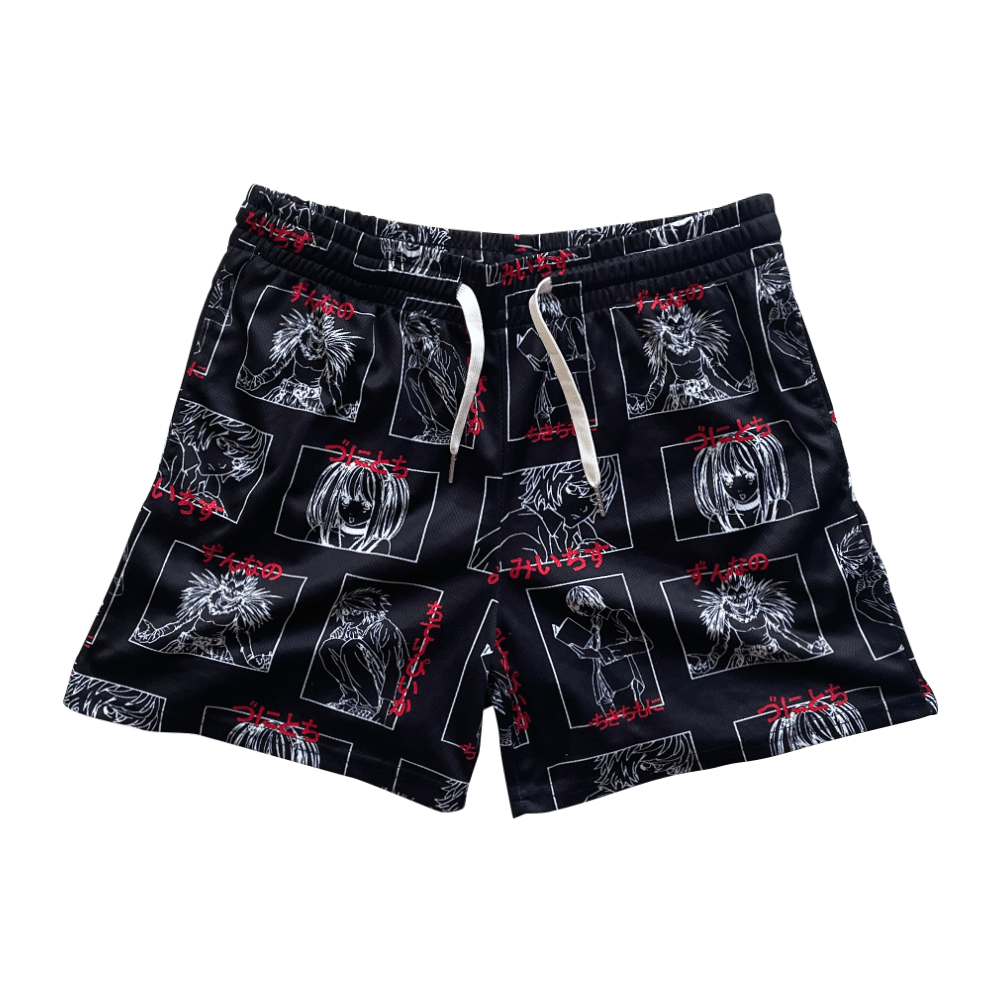 Minimalistic Death Note Anime Swim Trunks Store