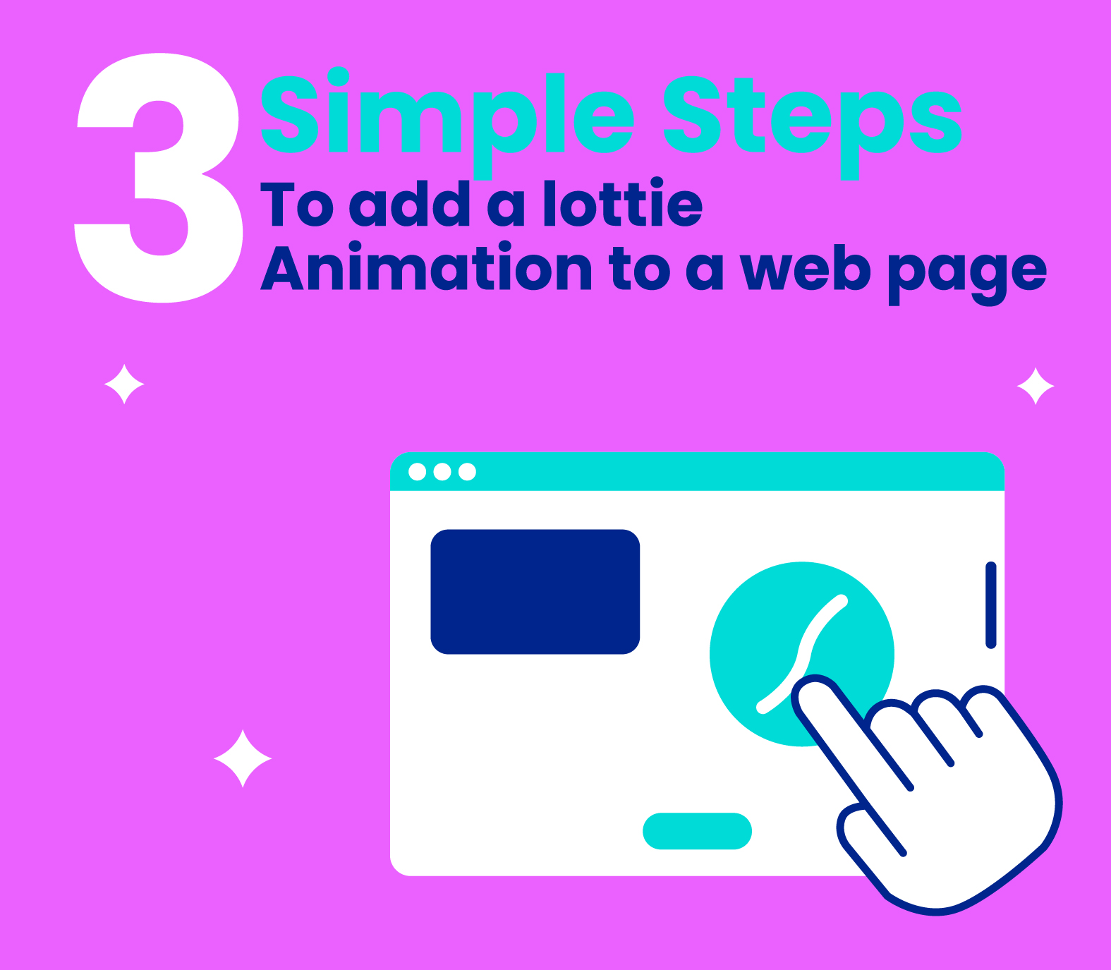 3 Simple Steps To Add A Lottie Animation To A Web Page(03)