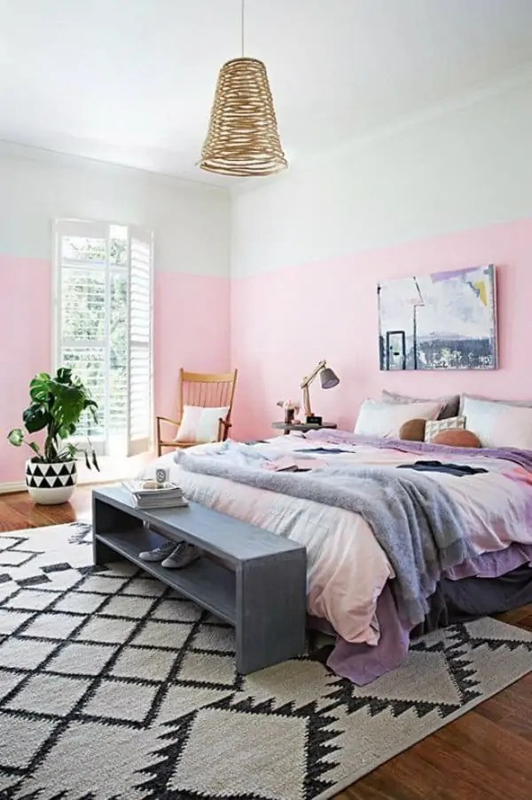 Half painted wall ideas