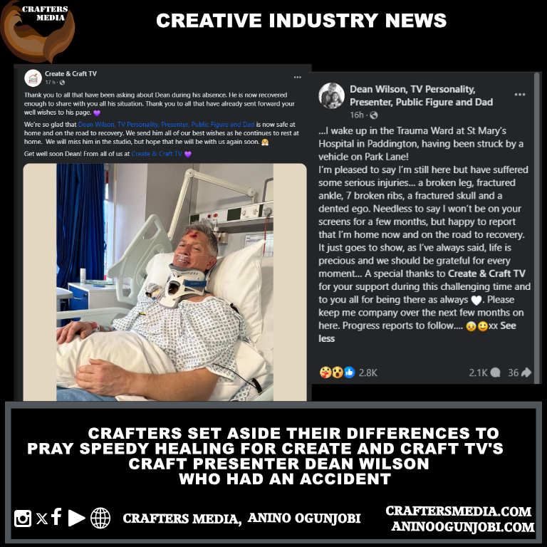 Crafters set aside their differences to pray speedy healing for Create