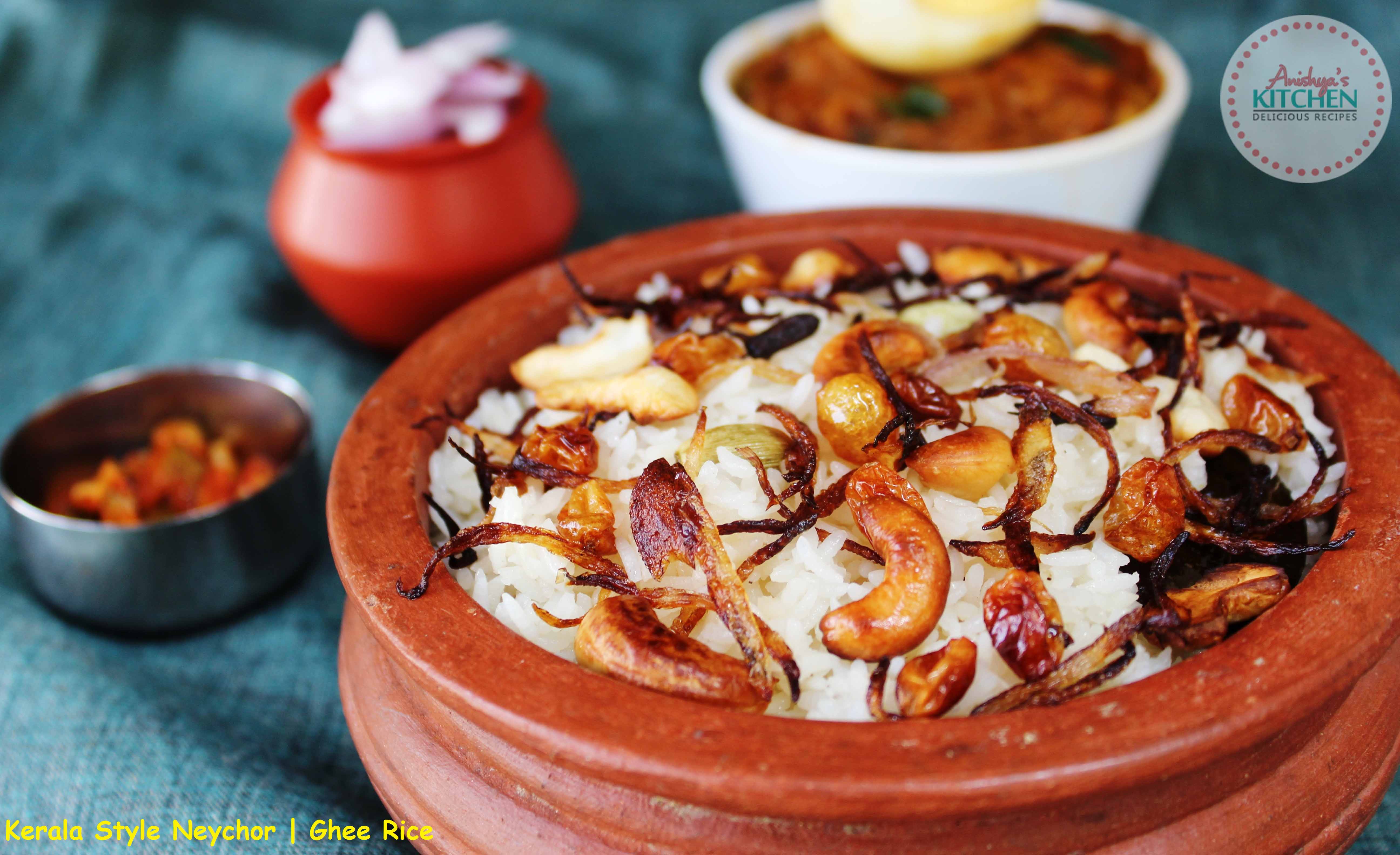 Ghee Rice Recipe Archives Anishyas Kitchen