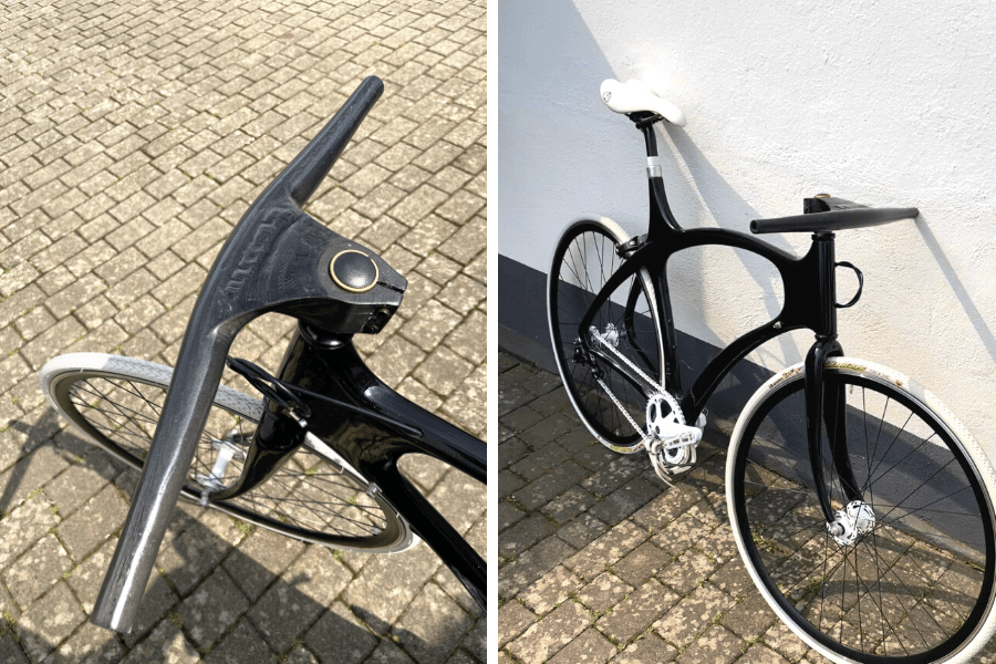 Continuous fiber 3Dprinted lightweight bicycle handlebar