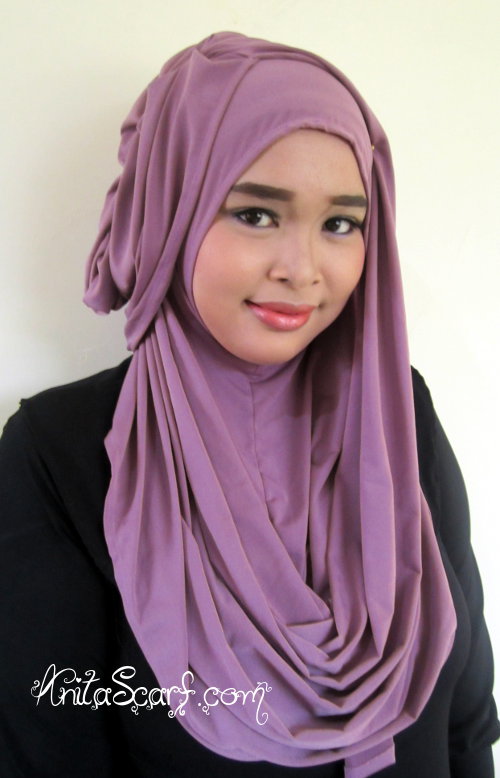 Hijab Tutorial Hanna (Dewi Sandra) di Catatan Hati Seorang