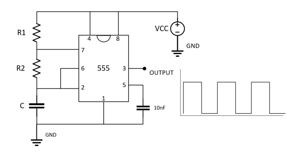 How to Design a 555 Astable Oscillator Circuit - Anito Circuits