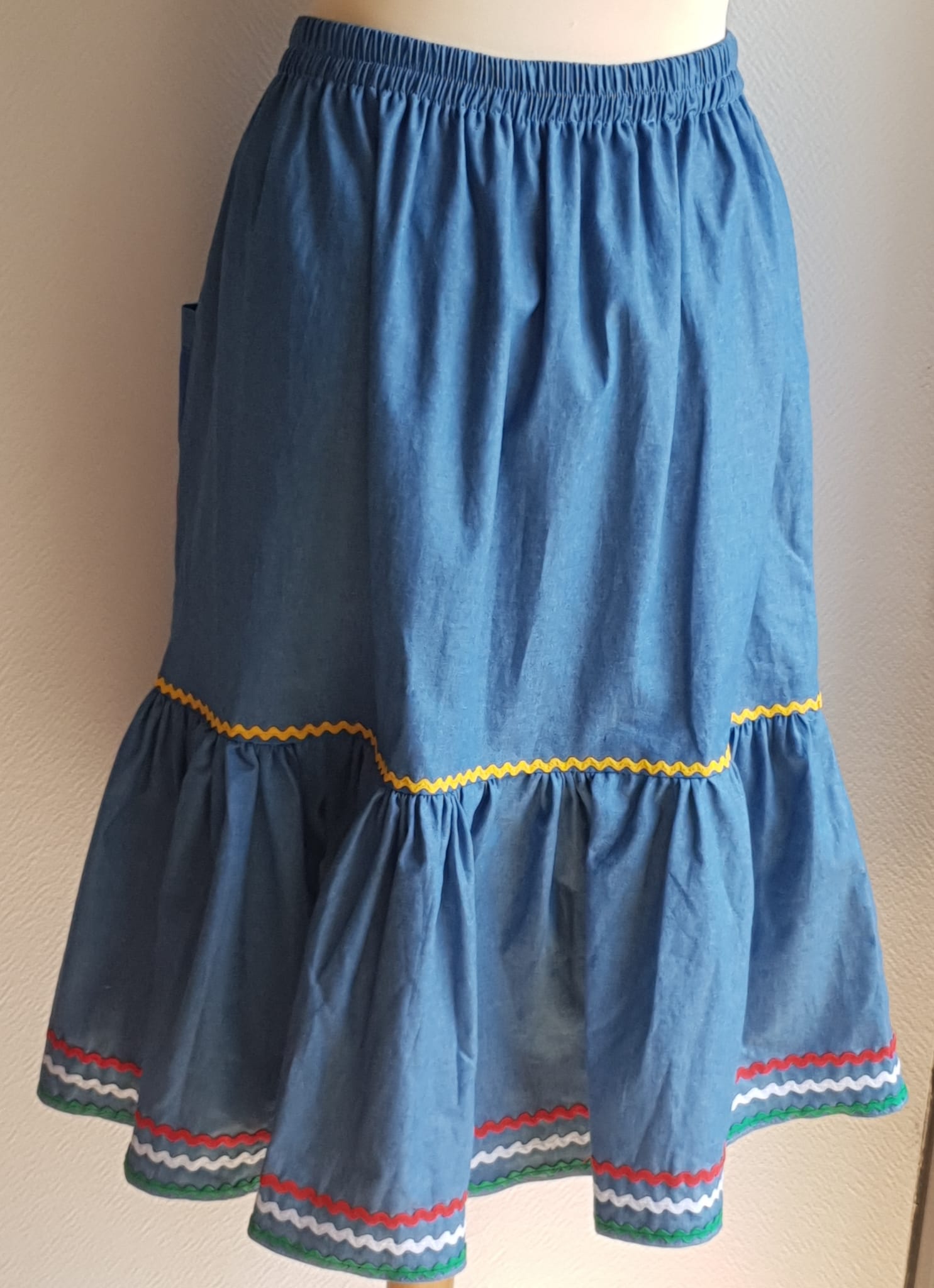 Haïti jupe carabela traditionnelle d'haïti 2 Anjerocréation