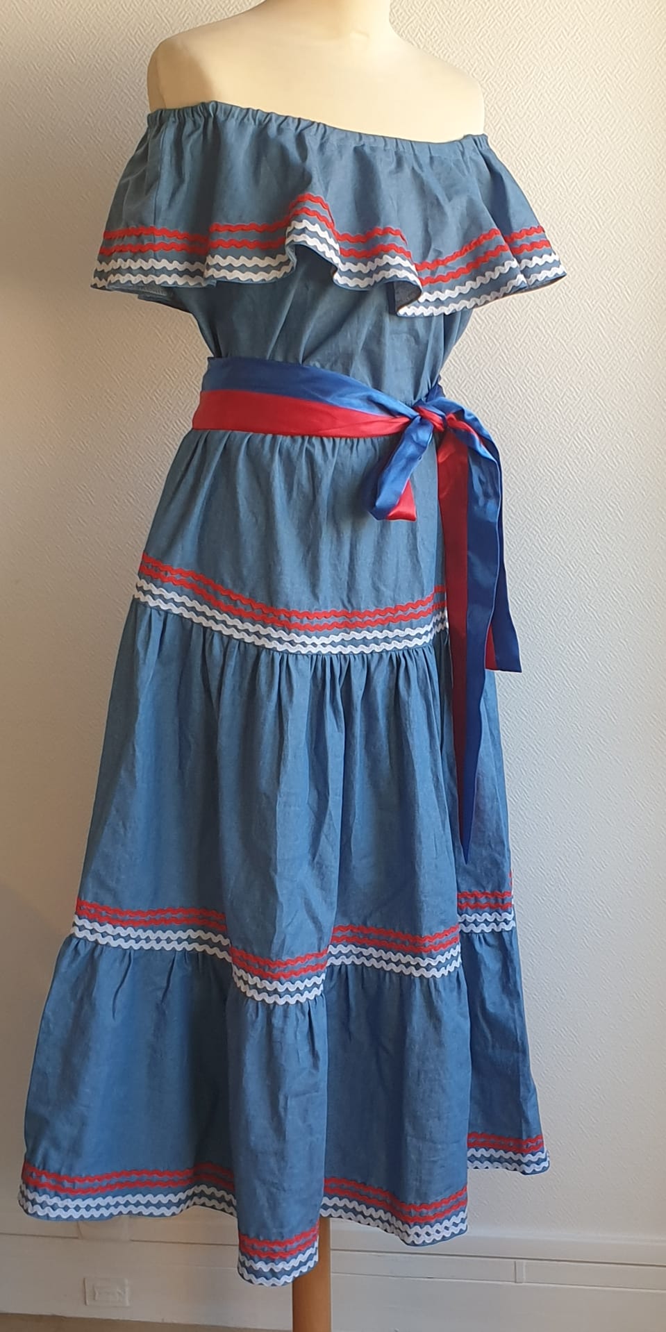 Haïti robe ensemble carabela 5 Anjerocréation