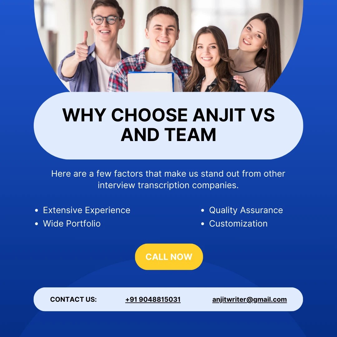 Top Notch Interview Transcription Services from Experts