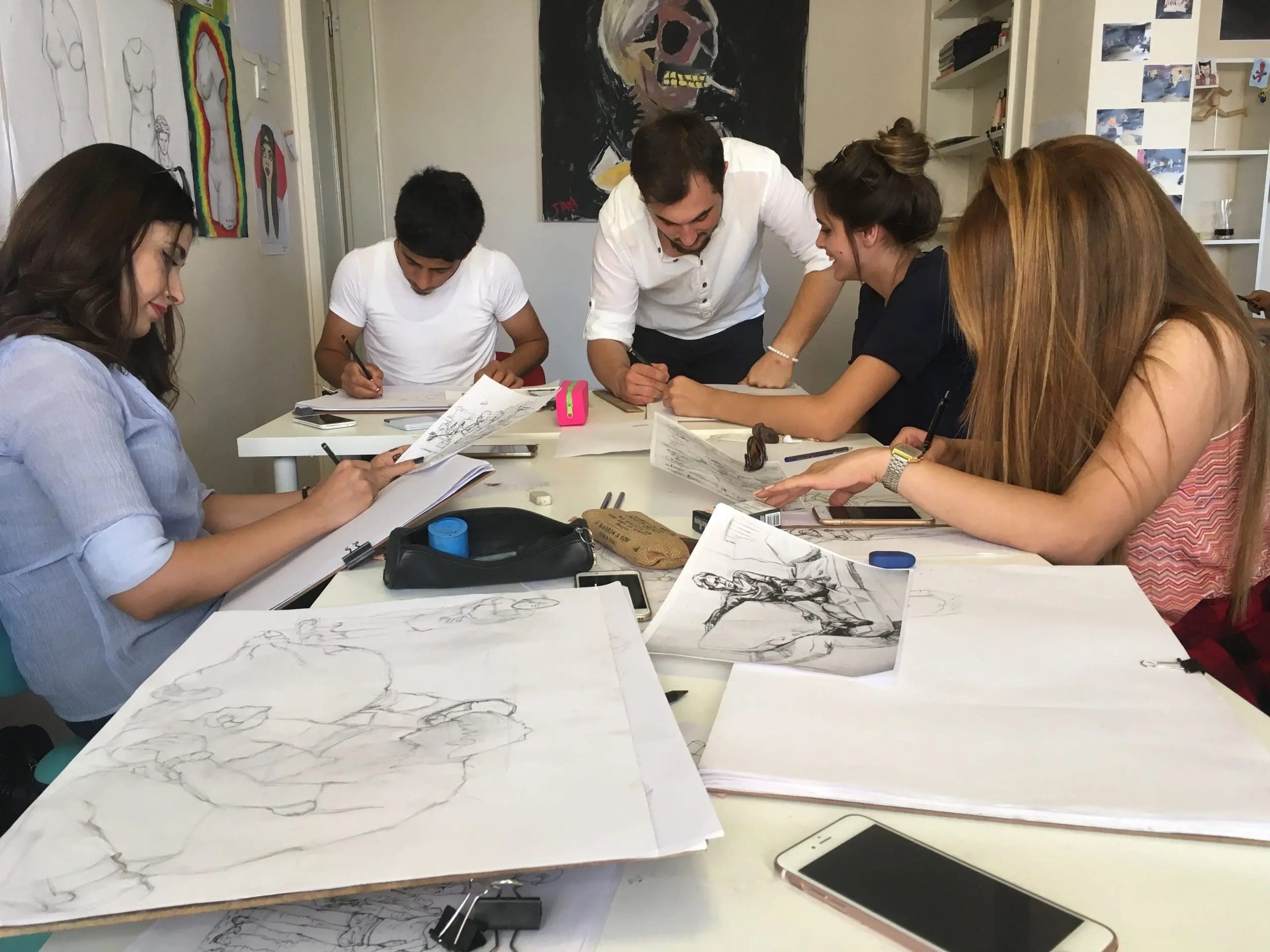 karakalem resim kursu ankara da