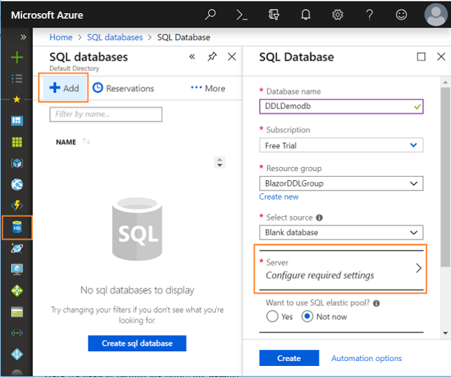 Deploy Blazor app on Azure