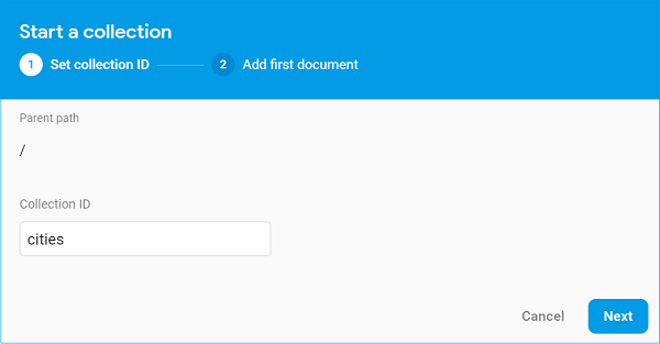 Blazor CRUD using Google Cloud Firestore