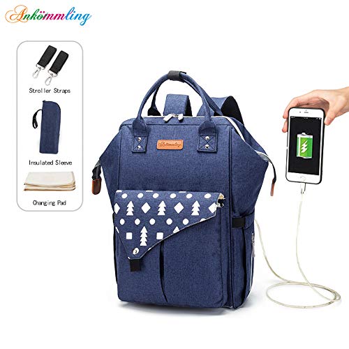 Diaper Bag Backpack for Boys & Girls Ankommling LD29