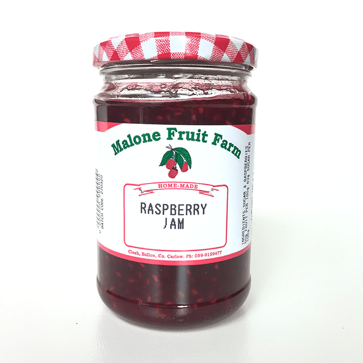 Malone Fruit Farm Raspberry and Apple Jam 300g