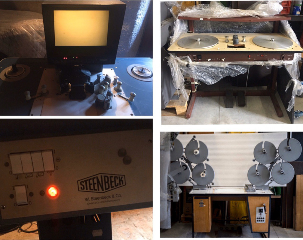 Used TwoPlate 35Mm Steenbeck St3115 Model / Techfilm Editing Table