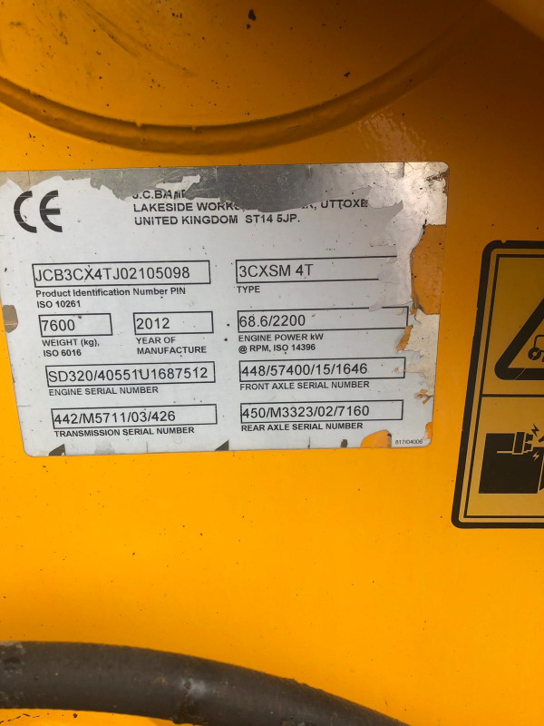 Jcb 3cx serial numbers lasopapond
