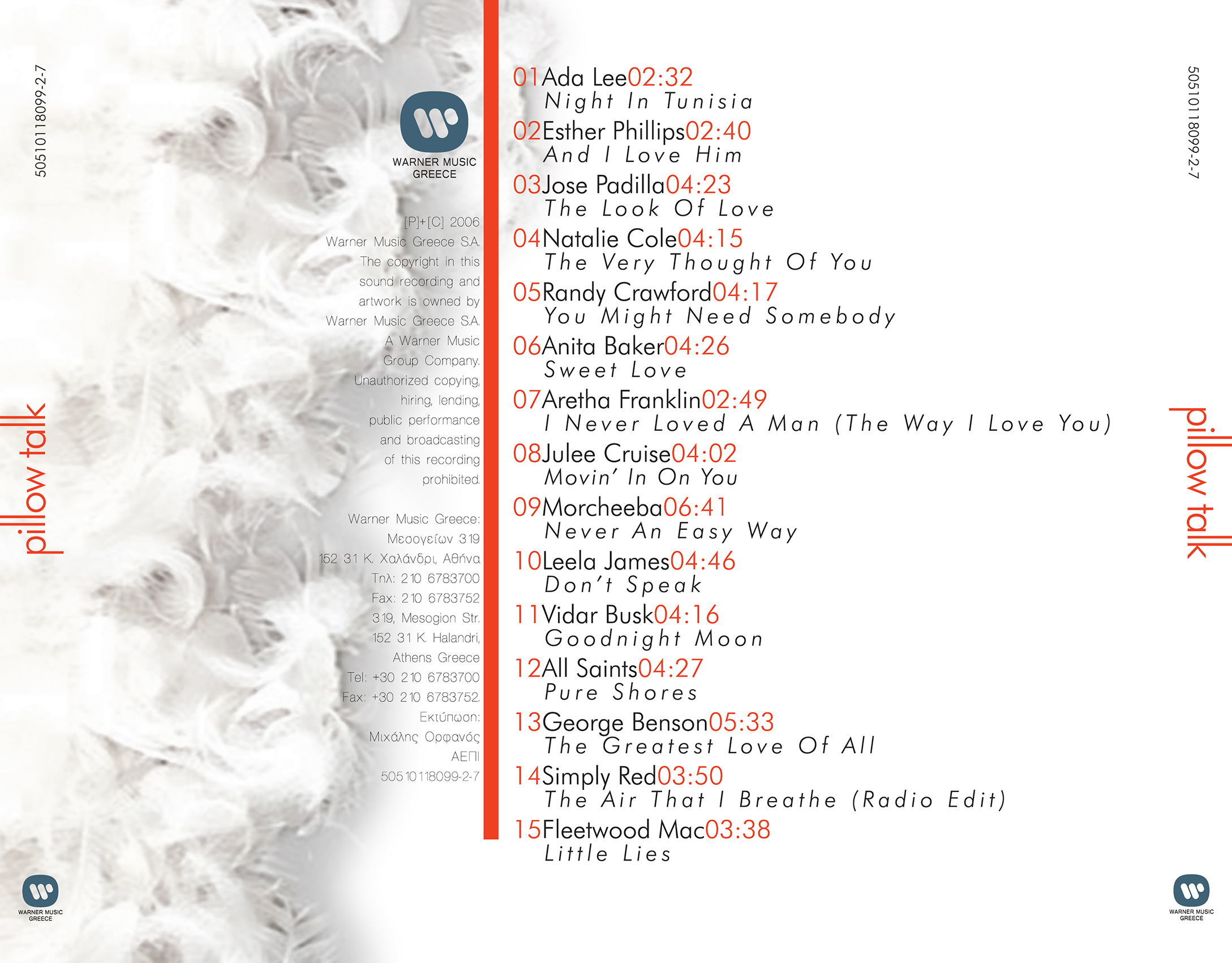 Pillow talk • album cover anmar