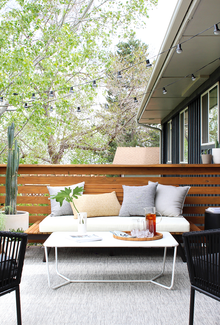 A Modern Outdoor Makeover on a Budget Annabode Denver's 1
