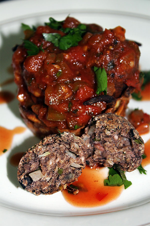 Meatless meatballs Anna Cooking Concept