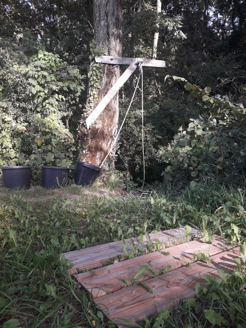 Living without electricity or running water for a month. Anna Stringer