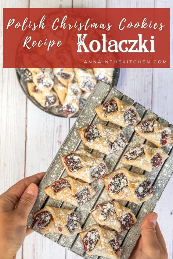 Kolacky-Polish Christmas Cookies Polish Kolaczki Cookies Christmas Cookies Recipe Anna in the Kitchen