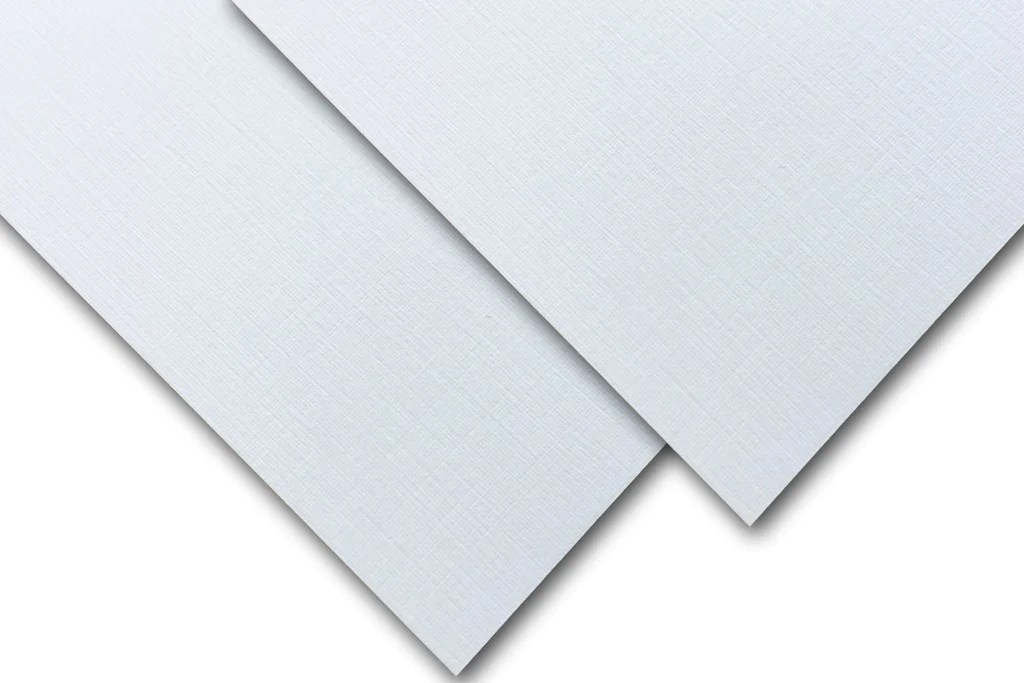 Classic Linen Embossed Card White 350 gsm 50 Sheets A4 LAST FOUR