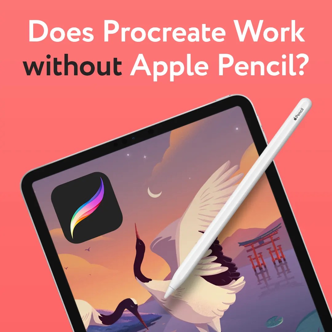 Does Procreate Work without Apple Pencil or other Stylus?