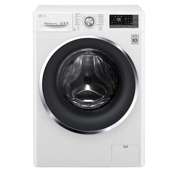 LG, Front Loading Washer, 9KG, White Annan Electronics