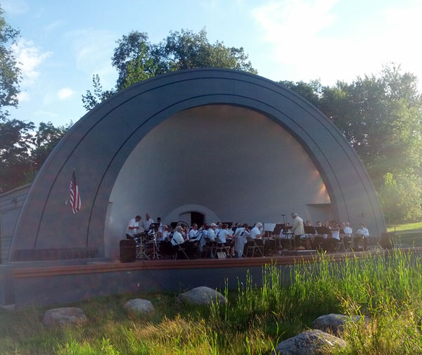 The Ann Arbor Chronicle West Park bandshell