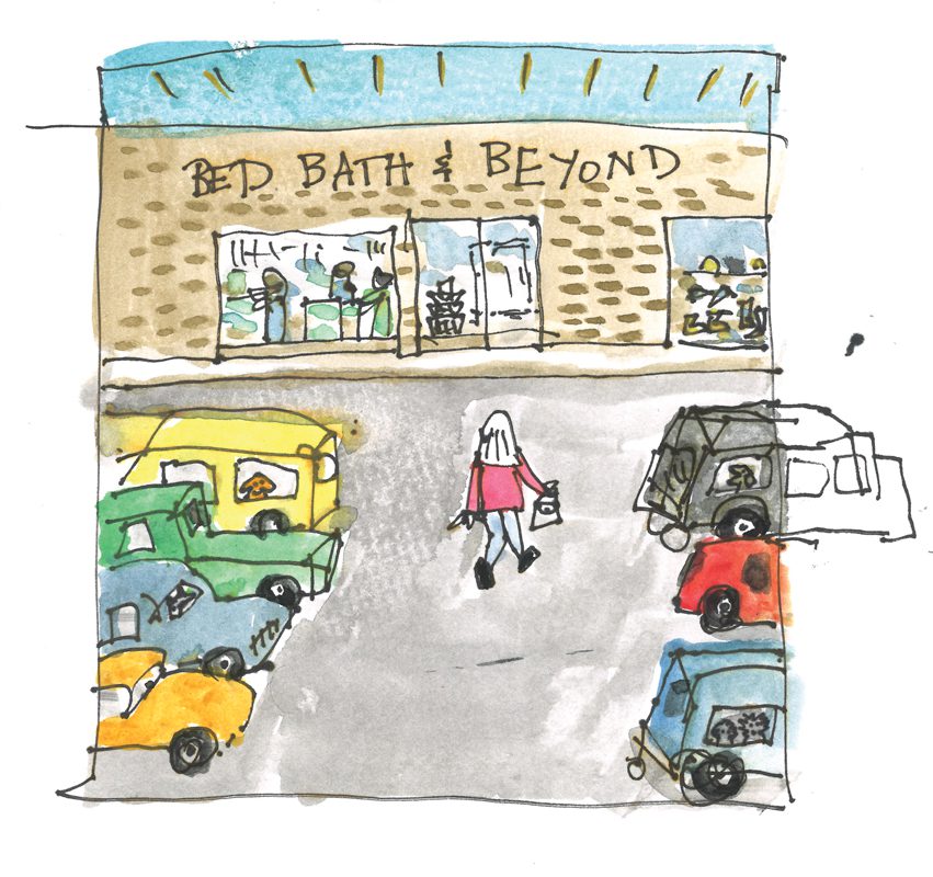 (Bed Bath &) Beyond a Praying Mantis Ann Arbor Observer