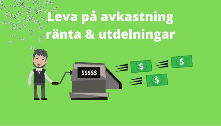 Leva på avkastning, ränta eller utdelningar Kalkylator