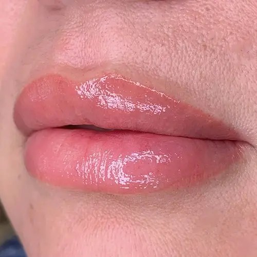 Lip Blushing Customer Example ANNAZUR