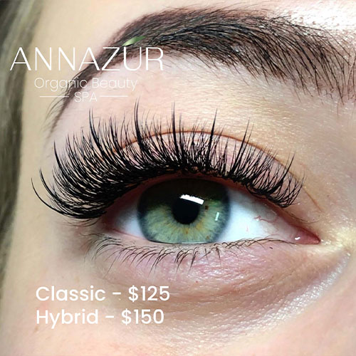 Classic & Hybrid Eyelash Extensions in Jacksonville, FL Anna Zur