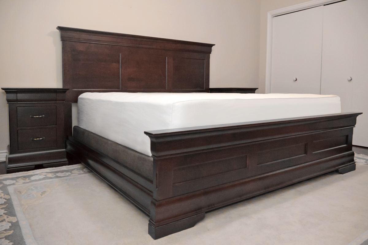 Solid Wood Panel Bed Frames Casa Ridge Toronto