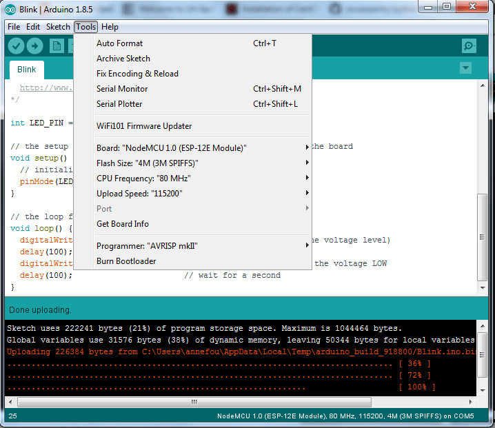 Introduction to the of Things (IoT) ESP8266 architecture and