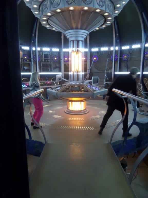 Doctor Who set visit Anneke Wills