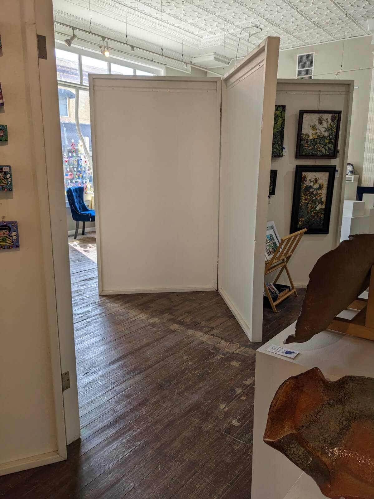 Trouble at the Blue Pig Art Gallery in Palisade