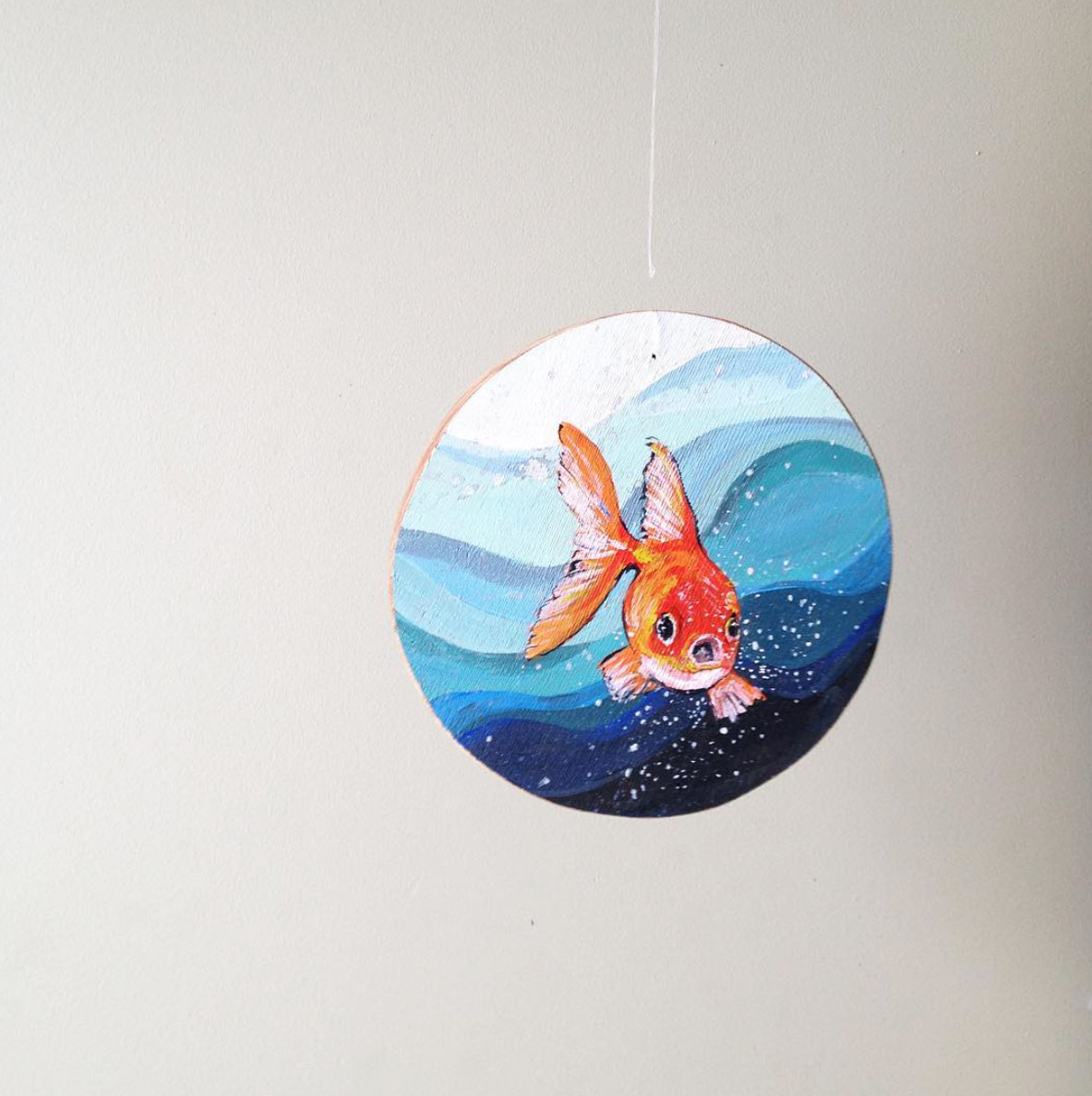 hanging_goldfish Annex Suspended Art