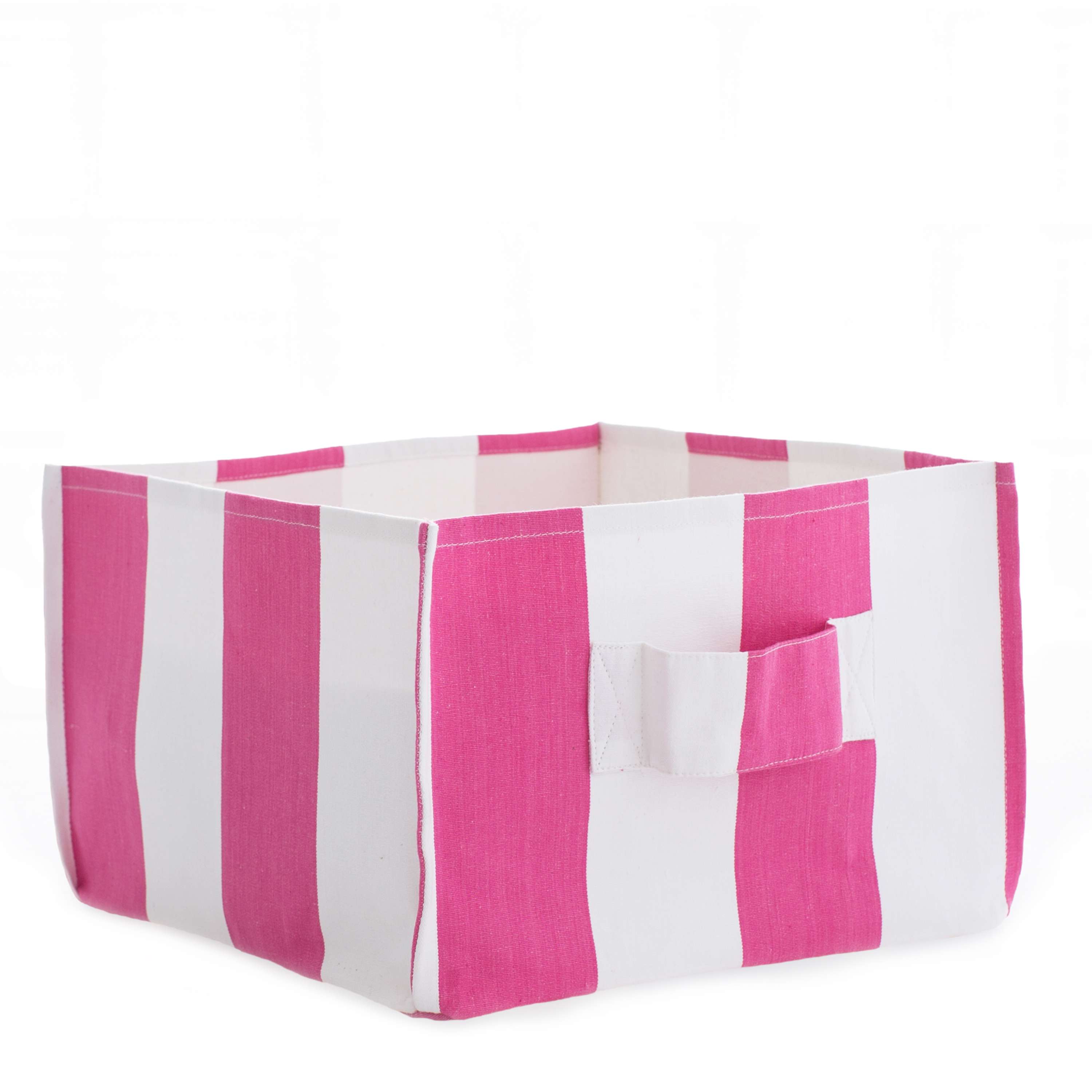 Alex Fuchsia Square Storage Bin Fresh American