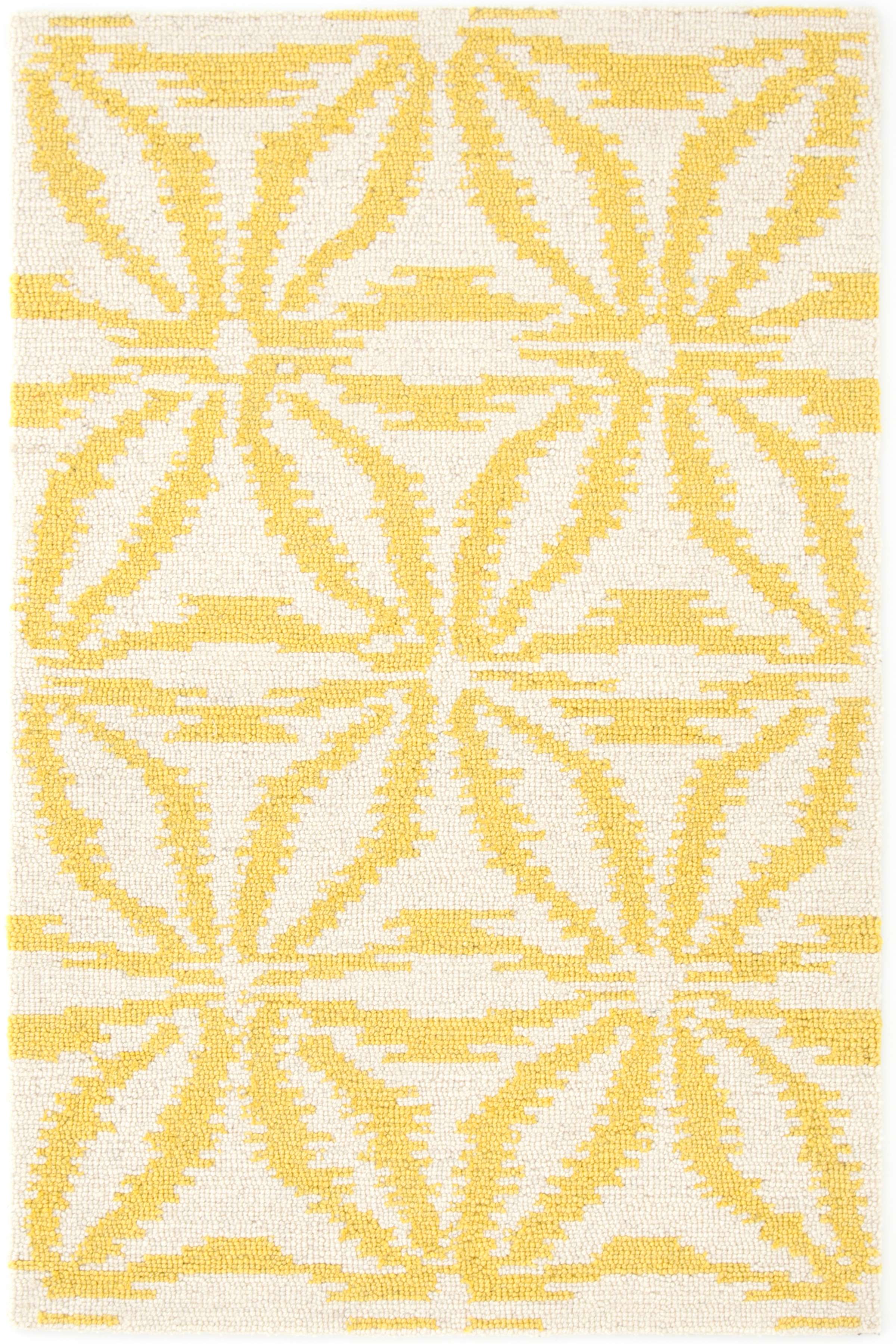 Aster Gold Wool Micro Hooked Rug | Dash & Albert (545 x 818 Pixel)