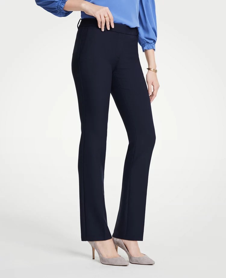 Petite Curvy Fit Pants Ann Taylor